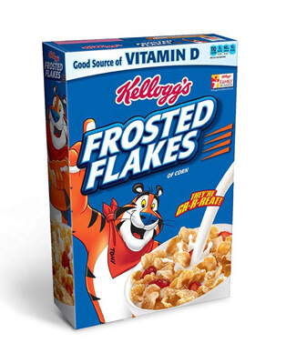 printed Cereal Boxes